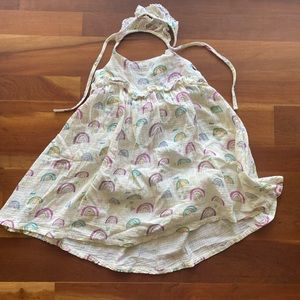 Cheeky Plum Rainbow Dress size 10Y